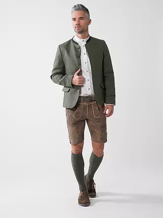 GOTTSEIDANK | Veste de costume traditionnelle HELMUT | olive